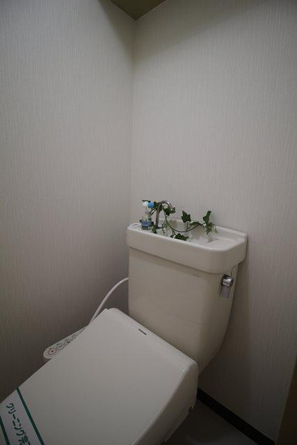 トイレのワンポイントアクセサリー